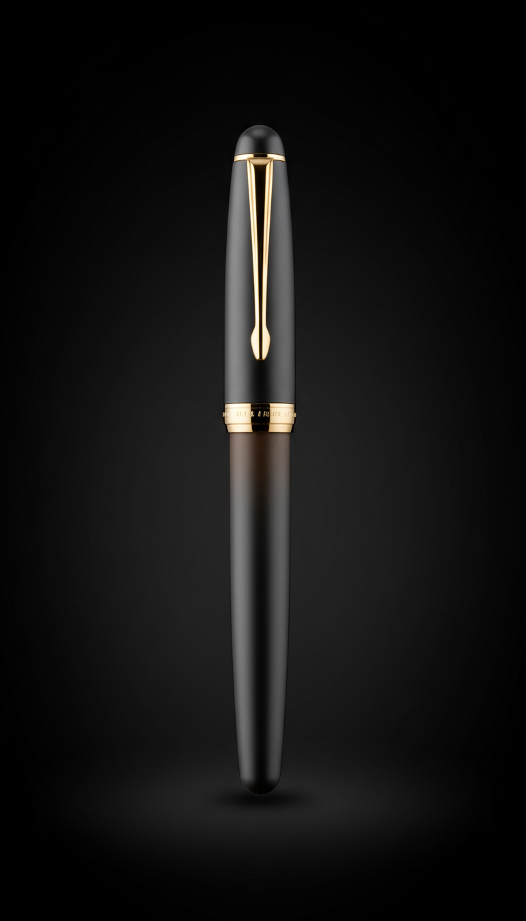 Executive Fountain Pen in Graphite Grey